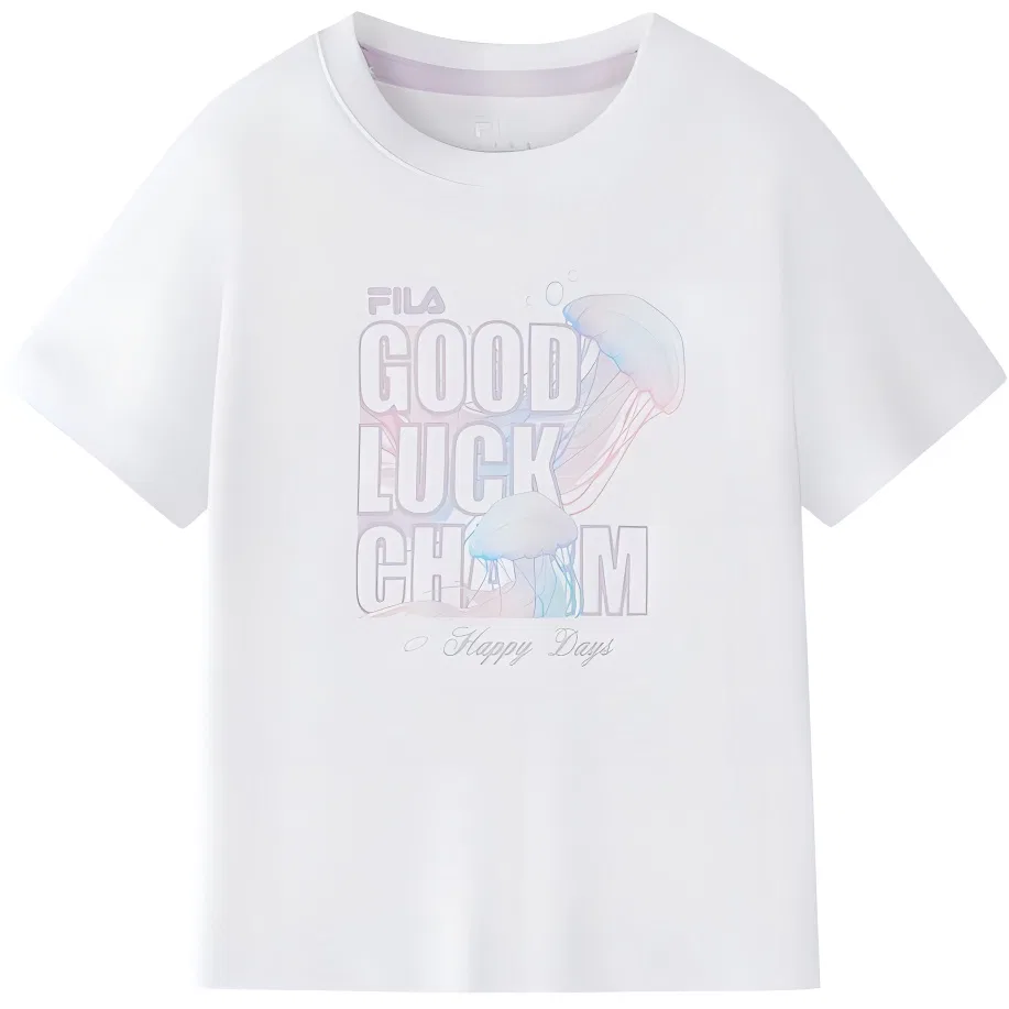 Футболка Standard White для детей 3-7 лет FILA KIDS