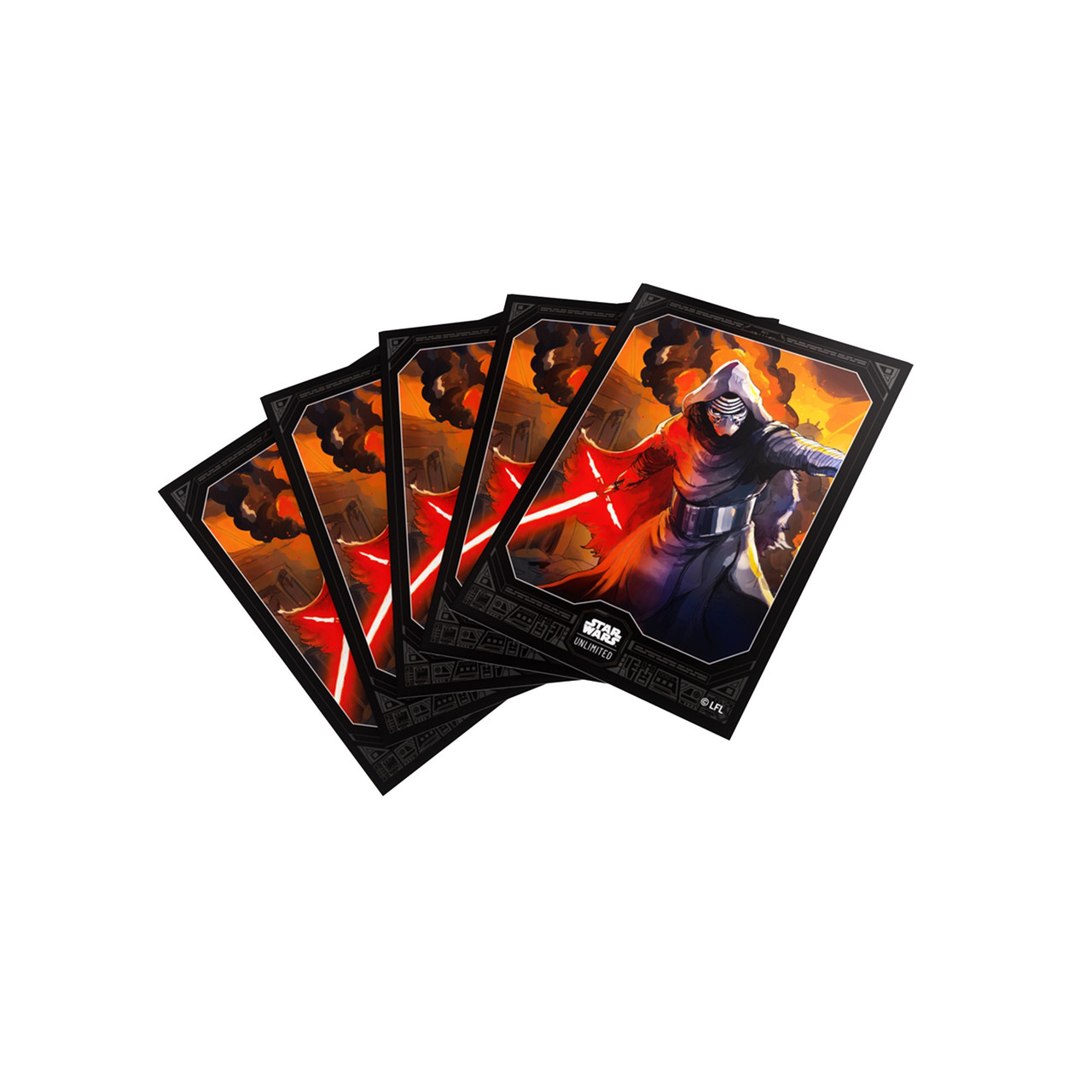 

Карточная игра Gamegenic Sleeves: Star Wars Unlimited - Kylo Ren