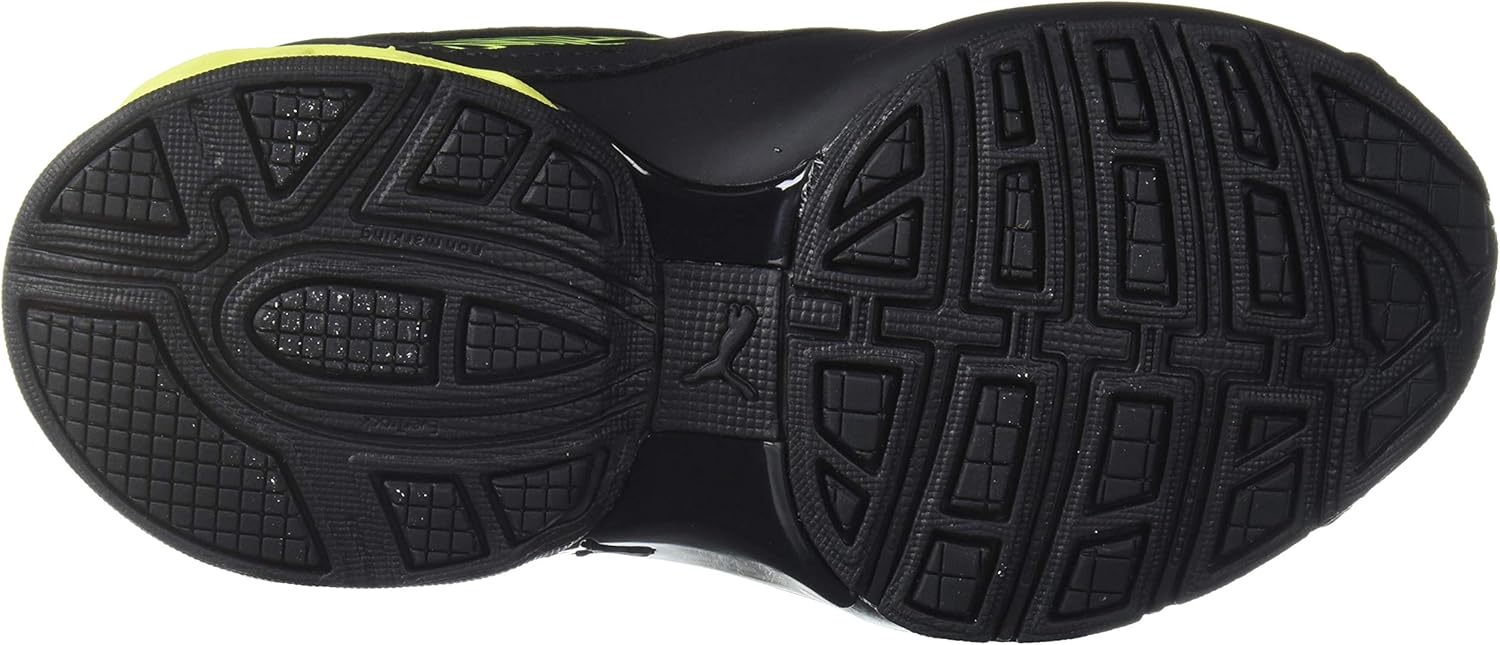 Детские беговые кроссовки PUMA Tazon 6 Wov Ps, черный — фото 4