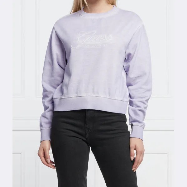 

Укороченный свитшот Valery Guess, лавандовый