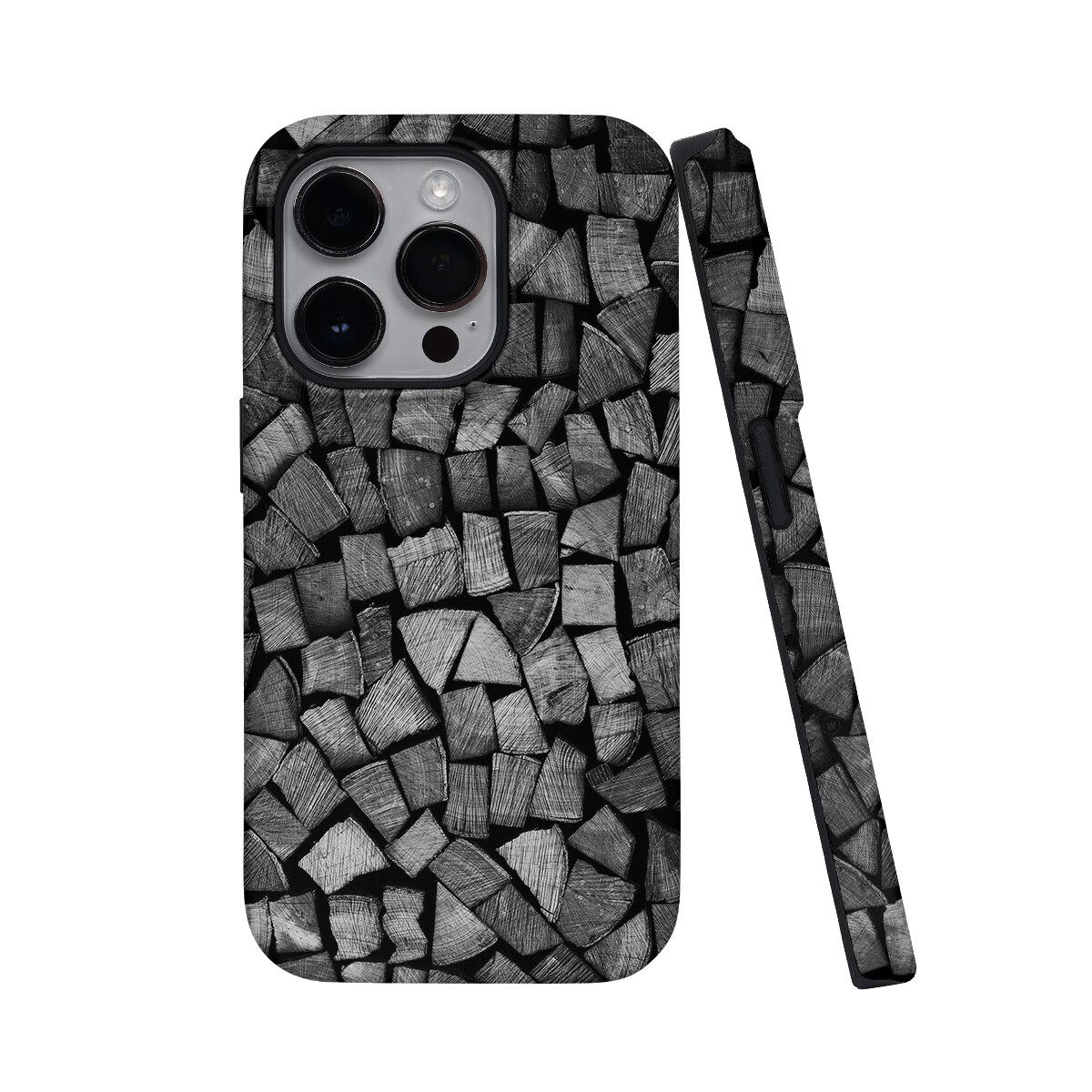 

Чехол для телефона Keshami, Woodpile half-pack style