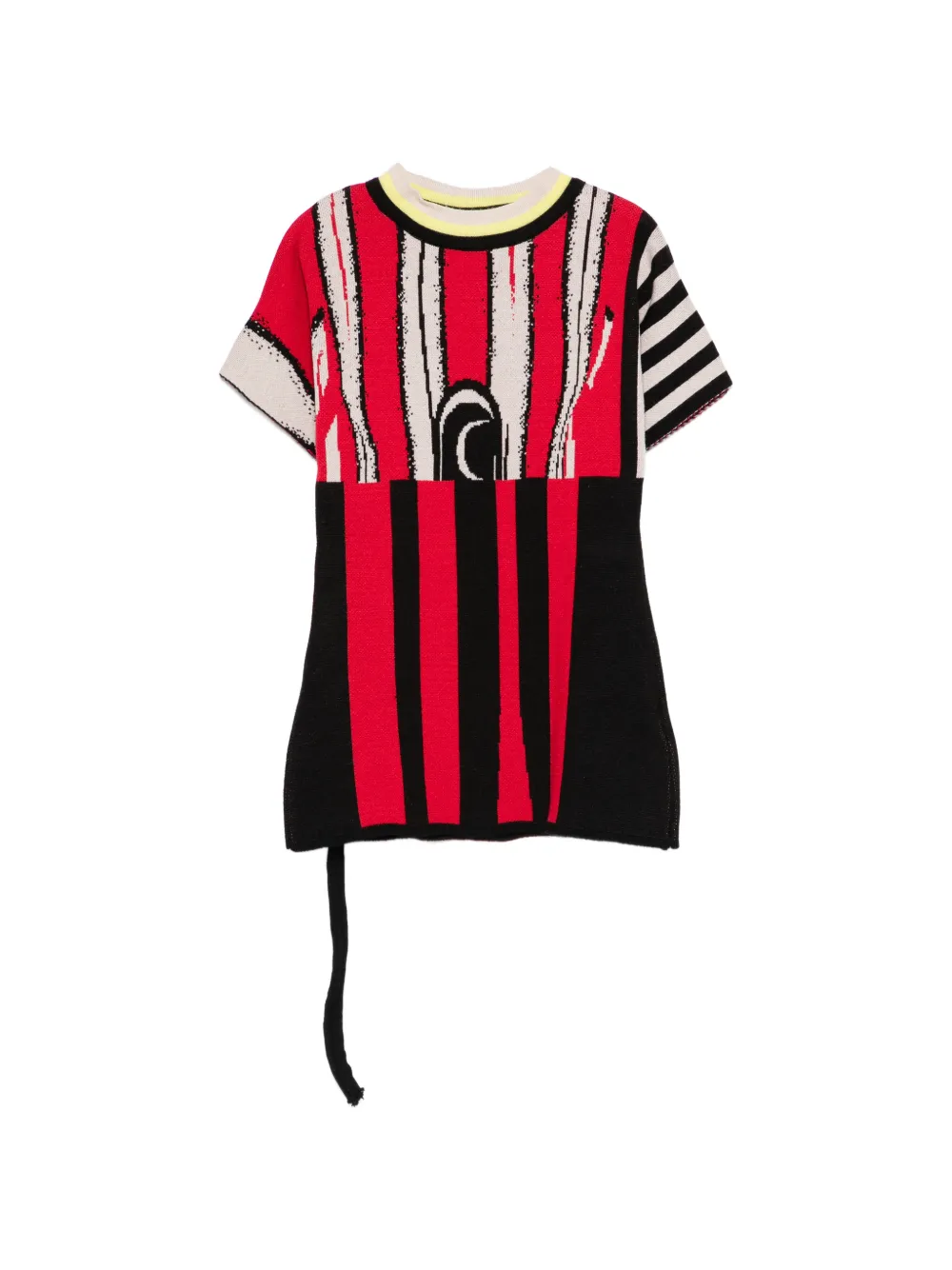 

Вязаная футболка в полоску Ottolinger, красный