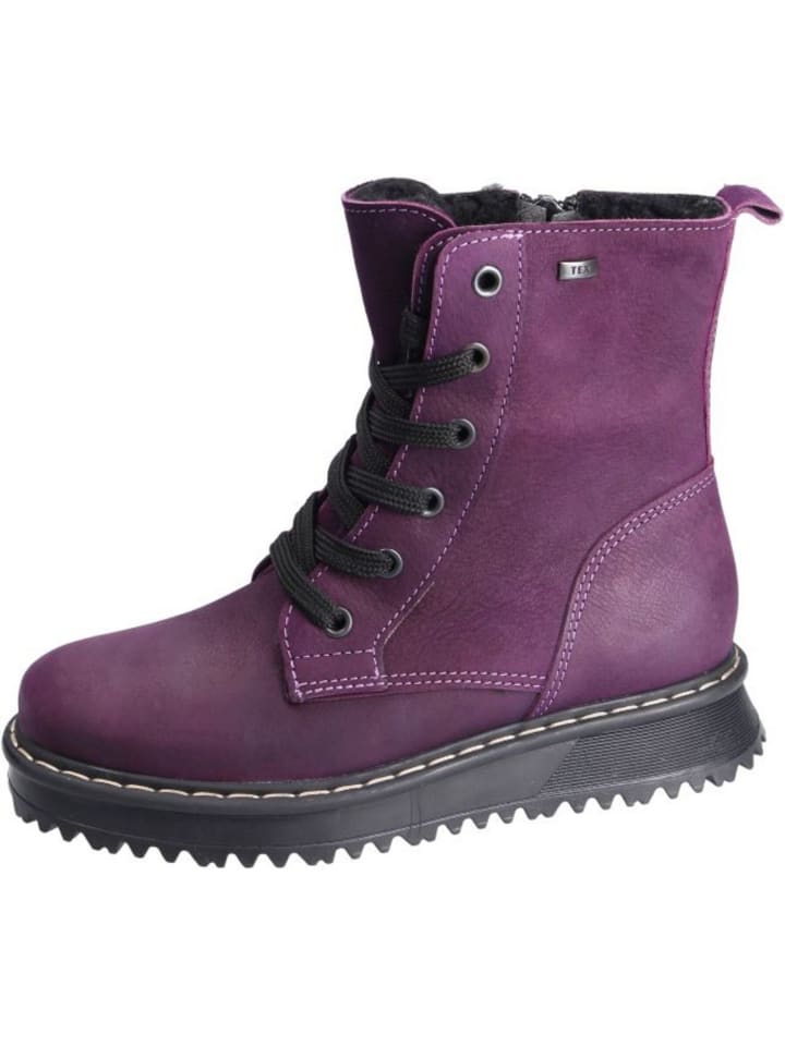 

Ботинки Rudi на шнуровке фиолетового цвета Däumling