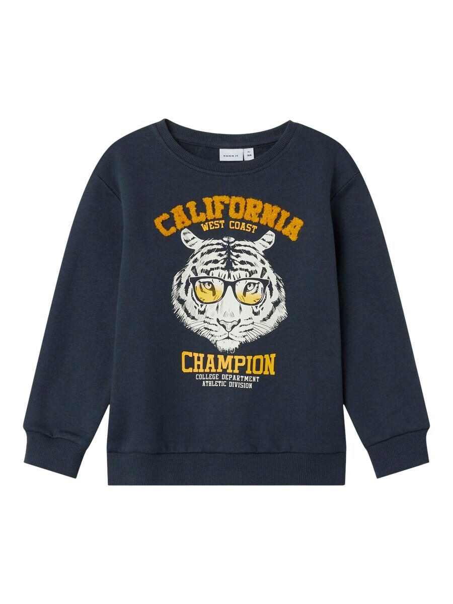 

Худи NAME IT Sweatshirt NMMOBANNO, темно-синий