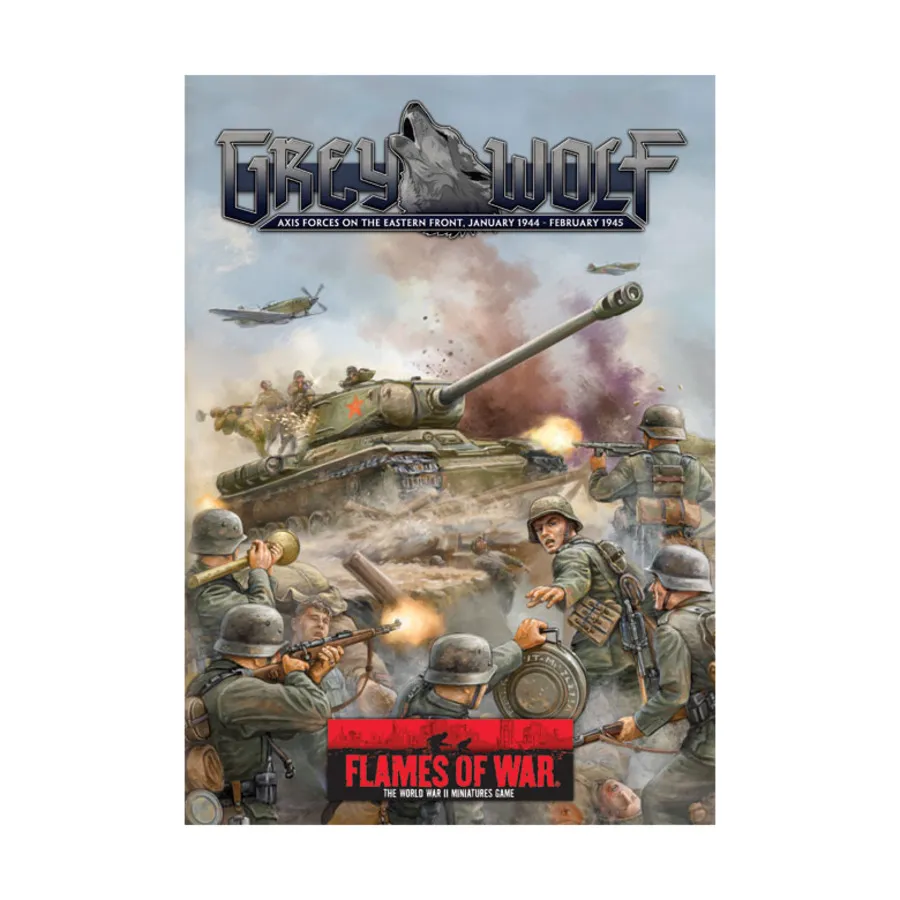 

Серый Волк - Войска Оси на Восточном фронте, январь 1944 г. - февраль 1945 г. (1-е издание), Flames of War - WWII - Core Rules & Assorted