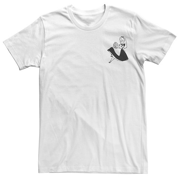 

Футболка с Алисой из Страны чудес на груди Disney