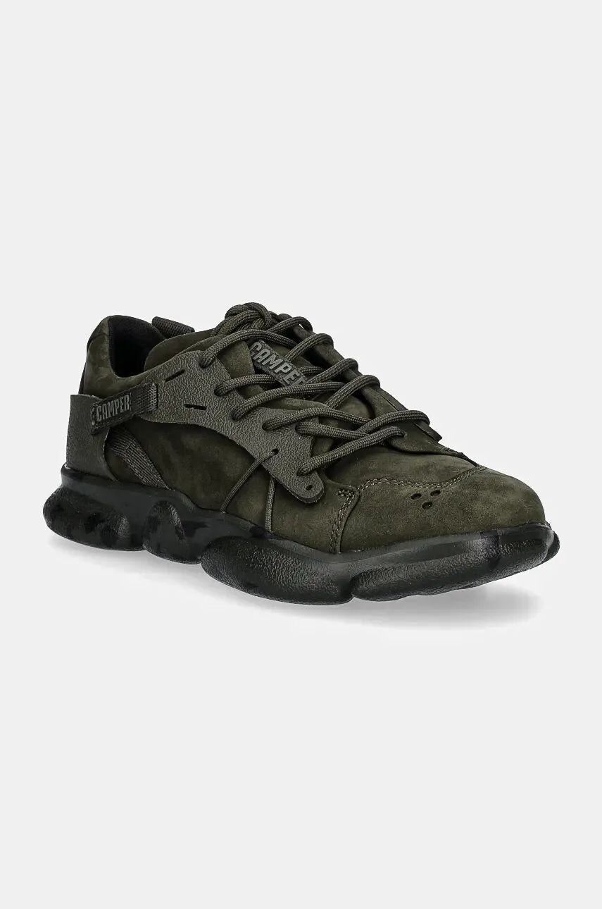 

Кроссовки Camper Karst из нубука, зеленый