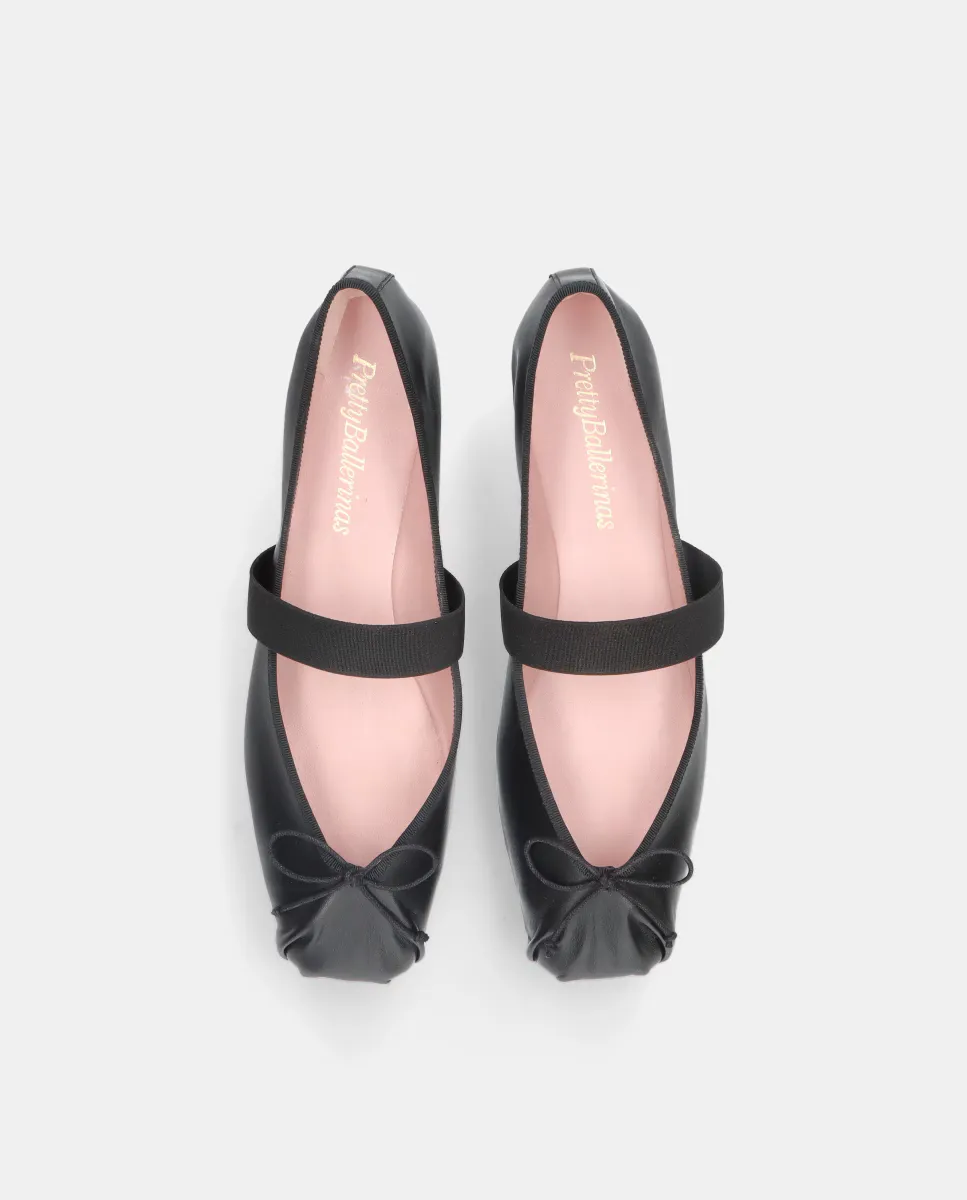 Женские балетки Kristen из мягкой наппы Pretty Ballerinas, черный — фото 3