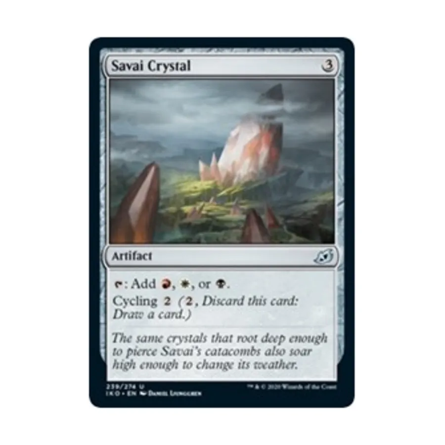 

CCG Савай Кристалл (U), MTG - Ikoria - Lair of Behemoths