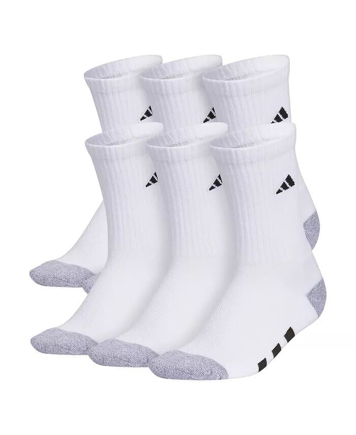 

Молодежные спортивные носки с мягкой подкладкой для мальчиков, 6 шт Adidas, черный