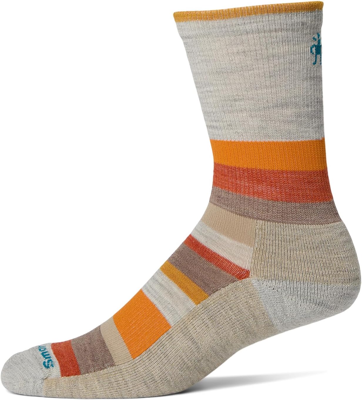 

Носки Smartwool Everyday Multi-Stripe Crew Socks, цвет Ash
