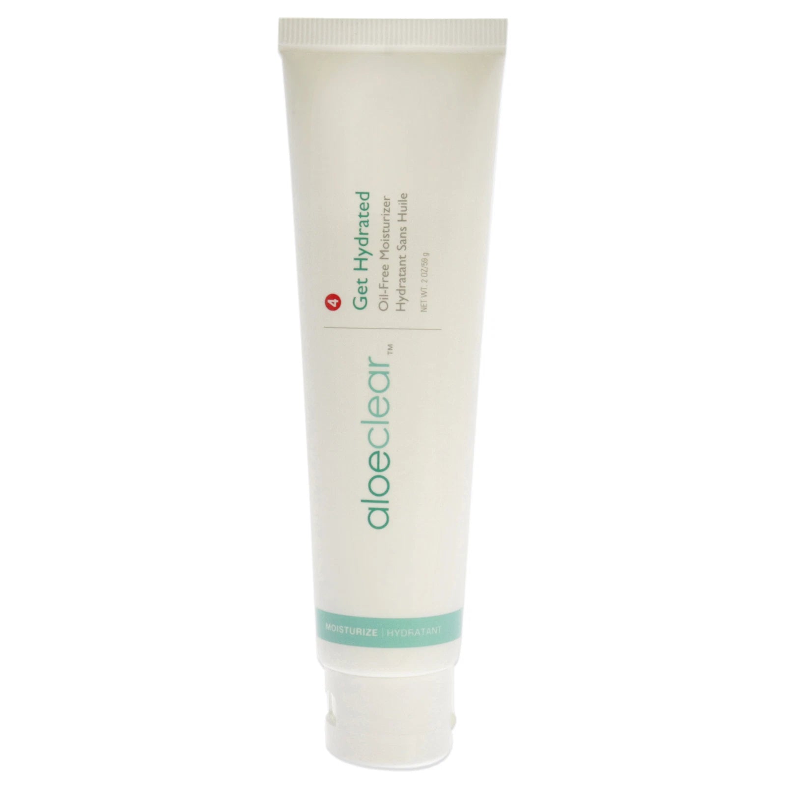Увлажняющий крем Aloeclear Get Hydrated Oil-Free Moisturizer от Aloette для мужчин и женщин - 57 мл (2 унции), прозрачный — фото 2