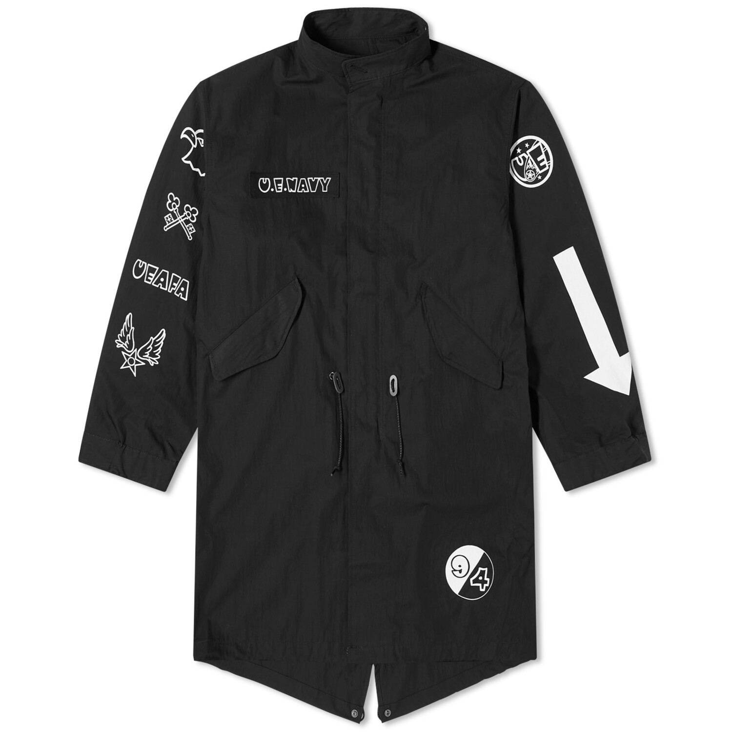 

Куртка Uniform Experiment Mods Coat, черный