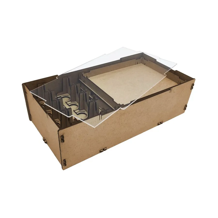 

Крошечный эпический ящик для хранения динозавров, Board Game Organizers/Storage (E-Raptor)