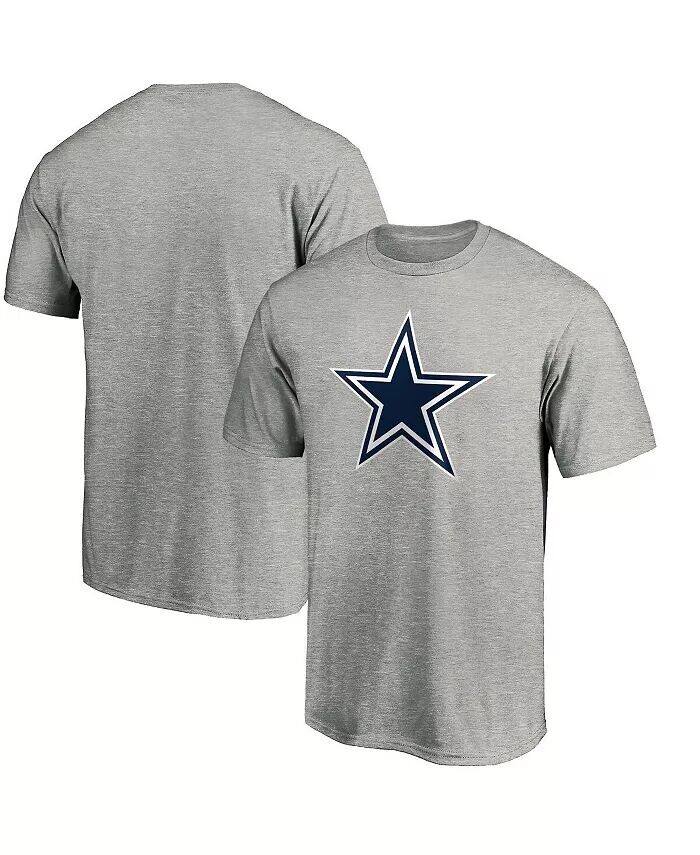 

Мужская серая футболка с логотипом Dallas Cowboys Primary Logo Fanatics, серый