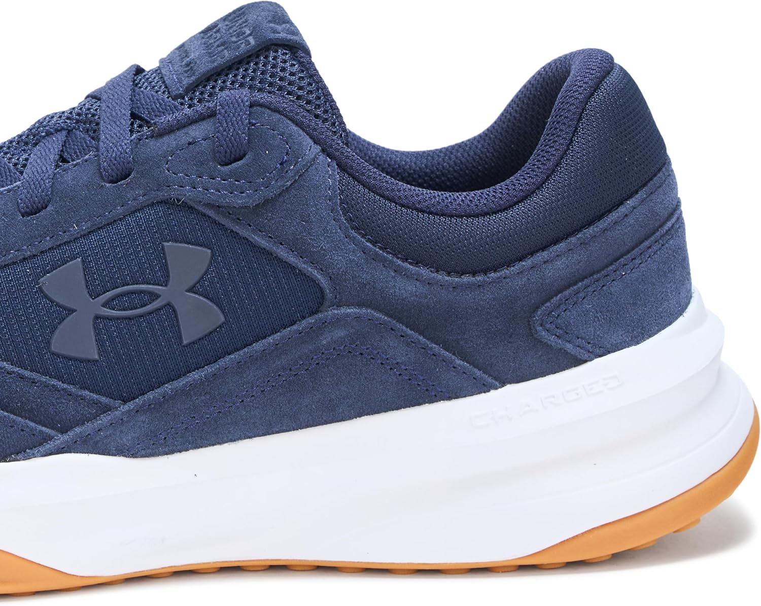 Мужские кроссовки Under Armour Charged Edge Suede, темно-синие — фото 4