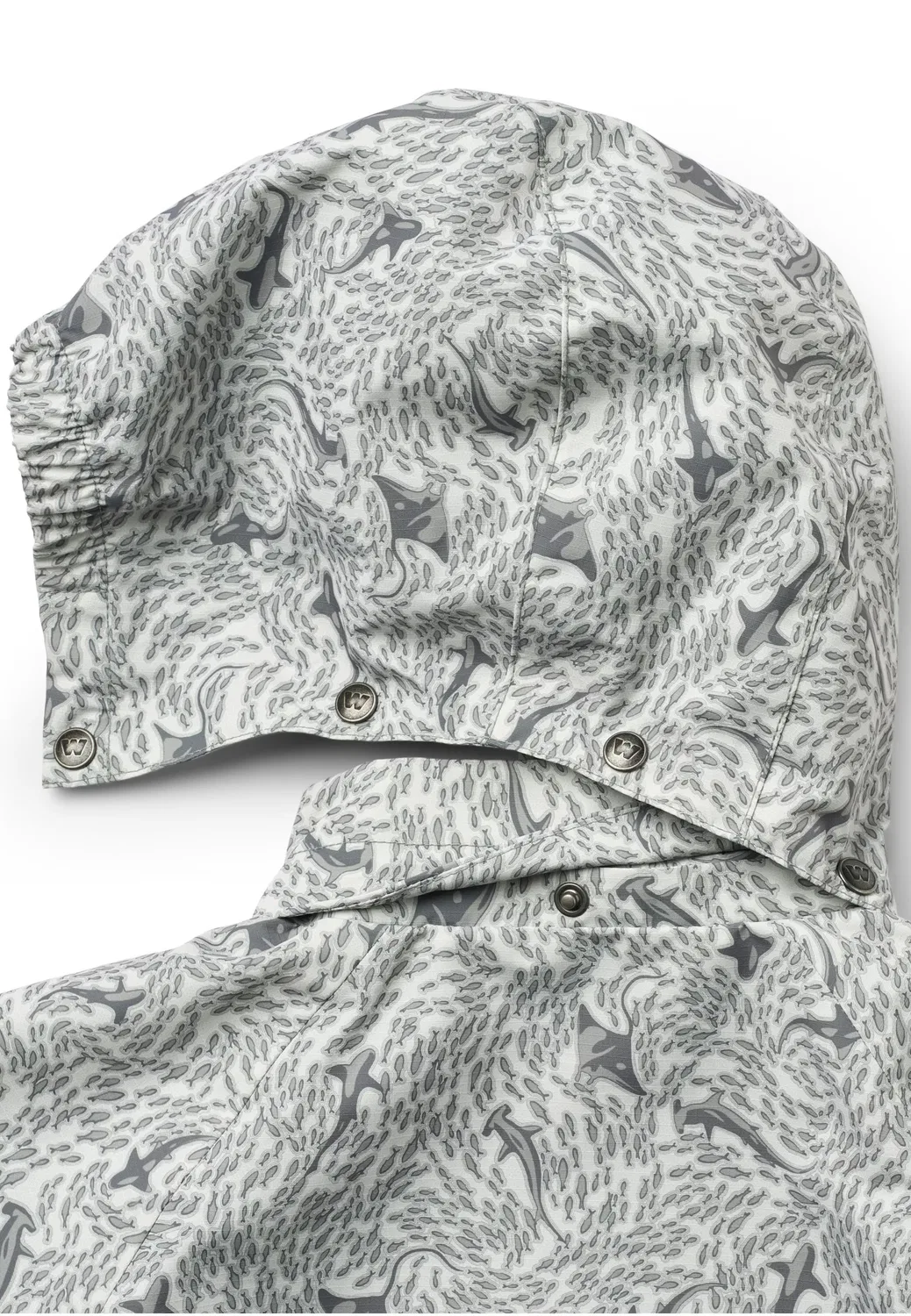Куртка Wheat Performance Jacket Bassio в цвете графитовый, светло-серый — фото 3