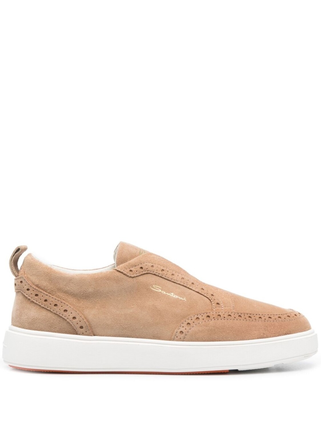 

Santoni кеды Gyan, нейтральный цвет