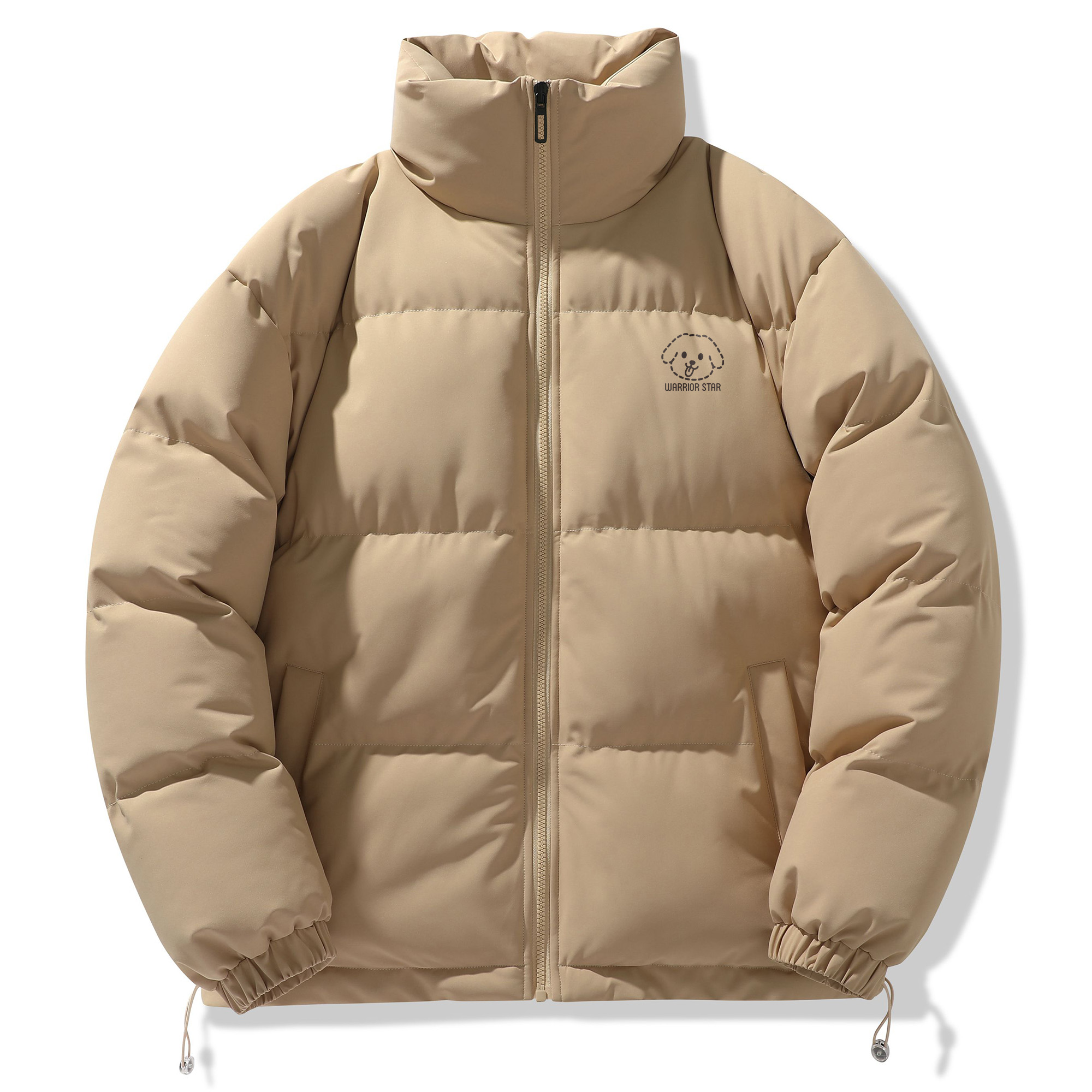 

Пуховик Unisex Stand Collar Thickened Padded Puffer WARRIOR, оранжевый