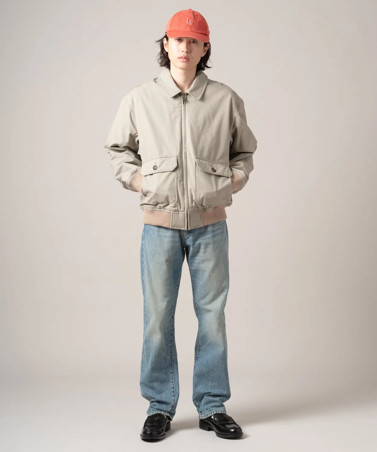 Куртка Cortland Levi's из хлопка бежевая — фото 4