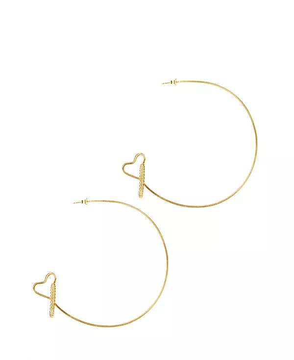 

Орбитальные серьги Amorcito, gold