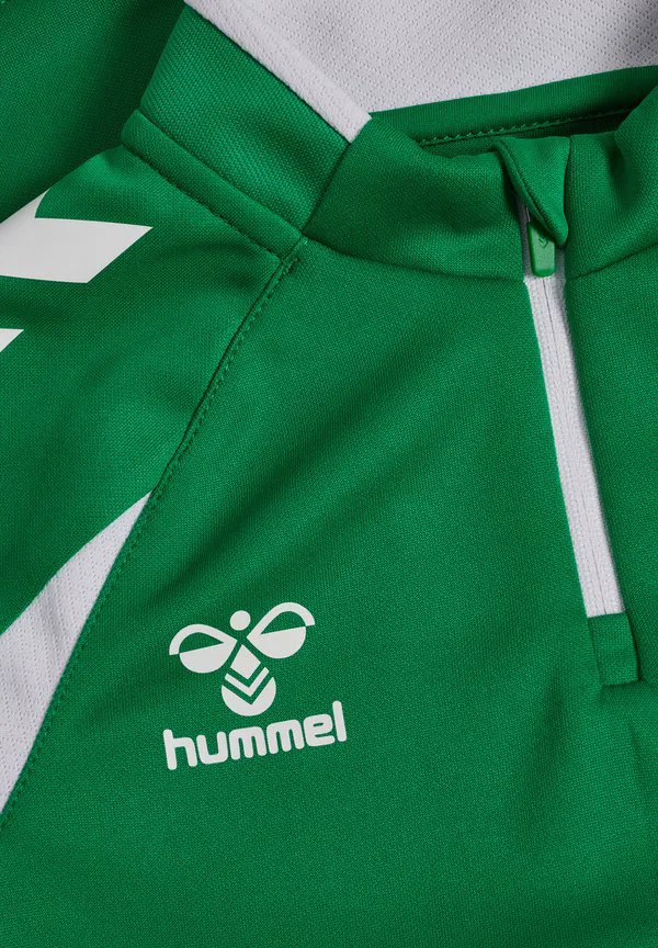2.0 топ с длинными рукавами и молнией до середины груди Hummel, Jelly Bean White — фото 3