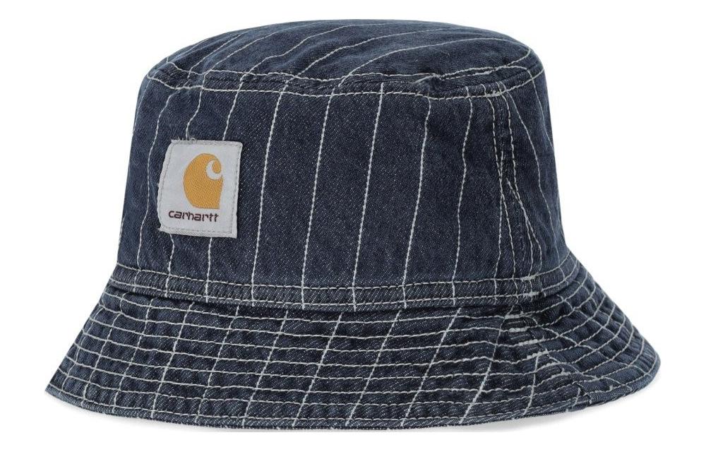 

Хлопковая шляпа-ведро мужская Carhartt WIP, синий