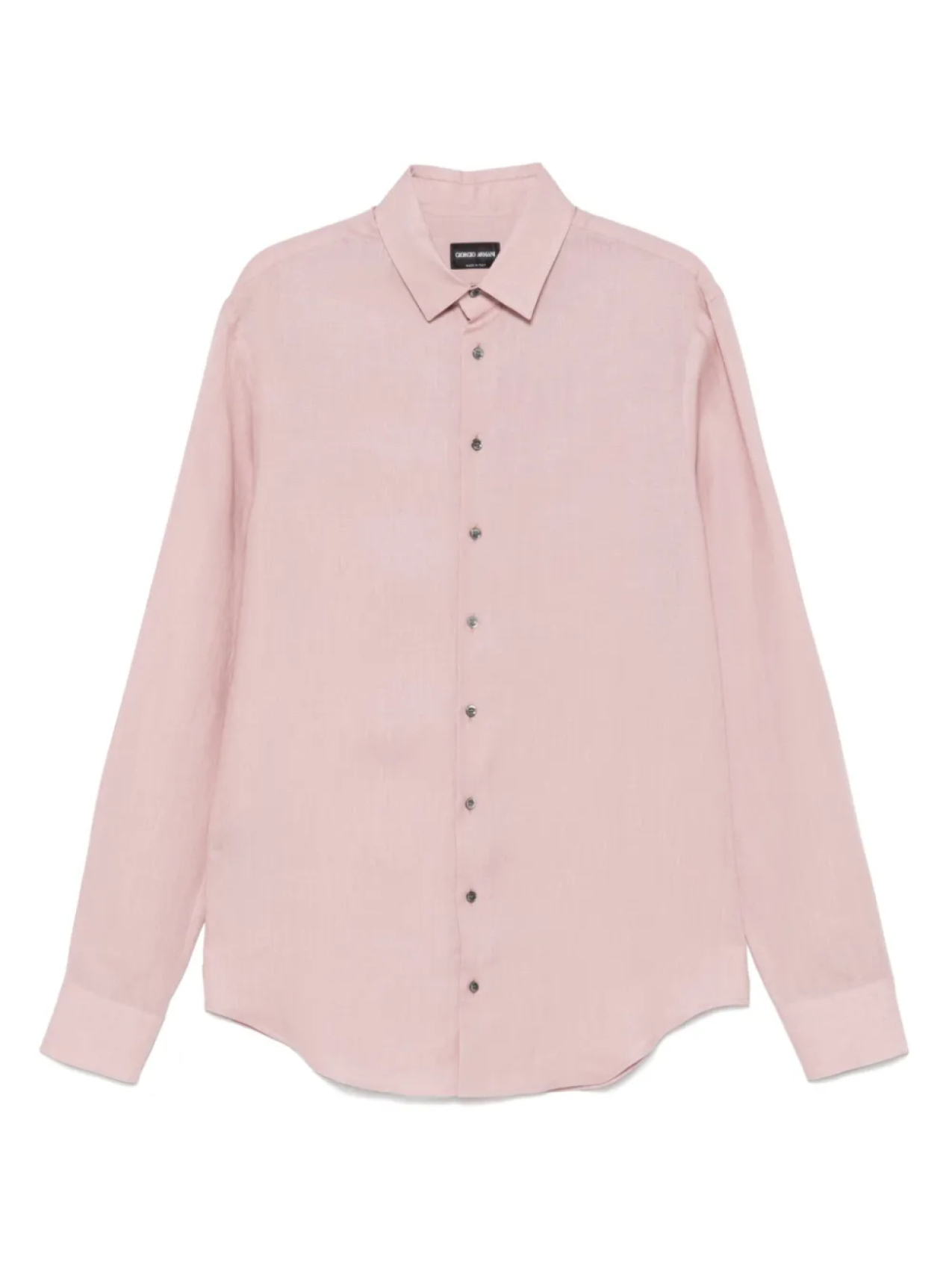 

Льняная рубашка Giorgio Armani, розовый