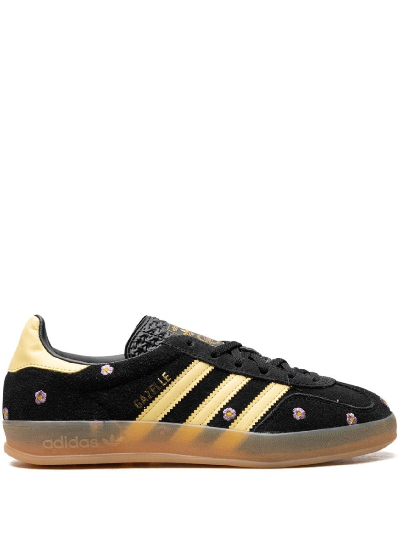 

Кроссовки adidas Gazelle Indoor "Core Black/Almost Yellow/Floral", черный