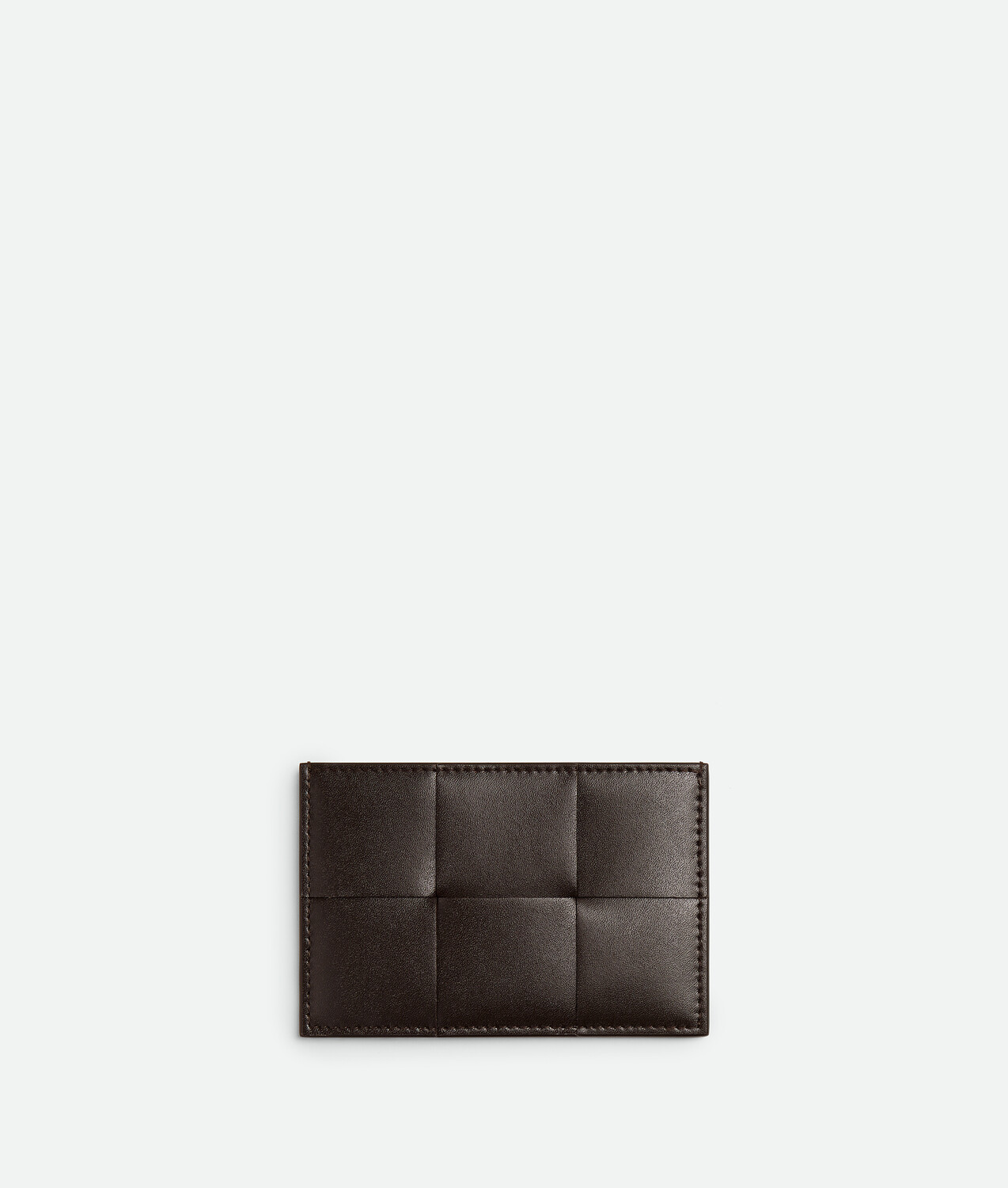 

Cassette credit card case BOTTEGA VENETA, лесной орех/шоколадный fondant