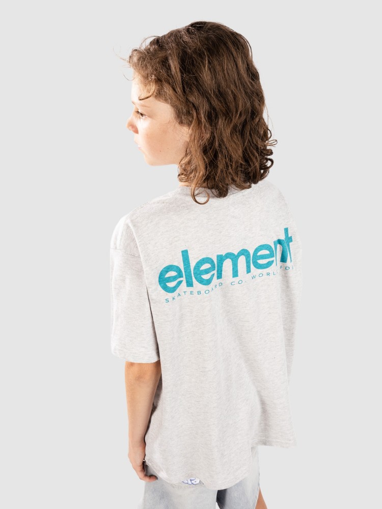 Футболка Element Lowcase Bp Kids T-Shirt, mid grey heather