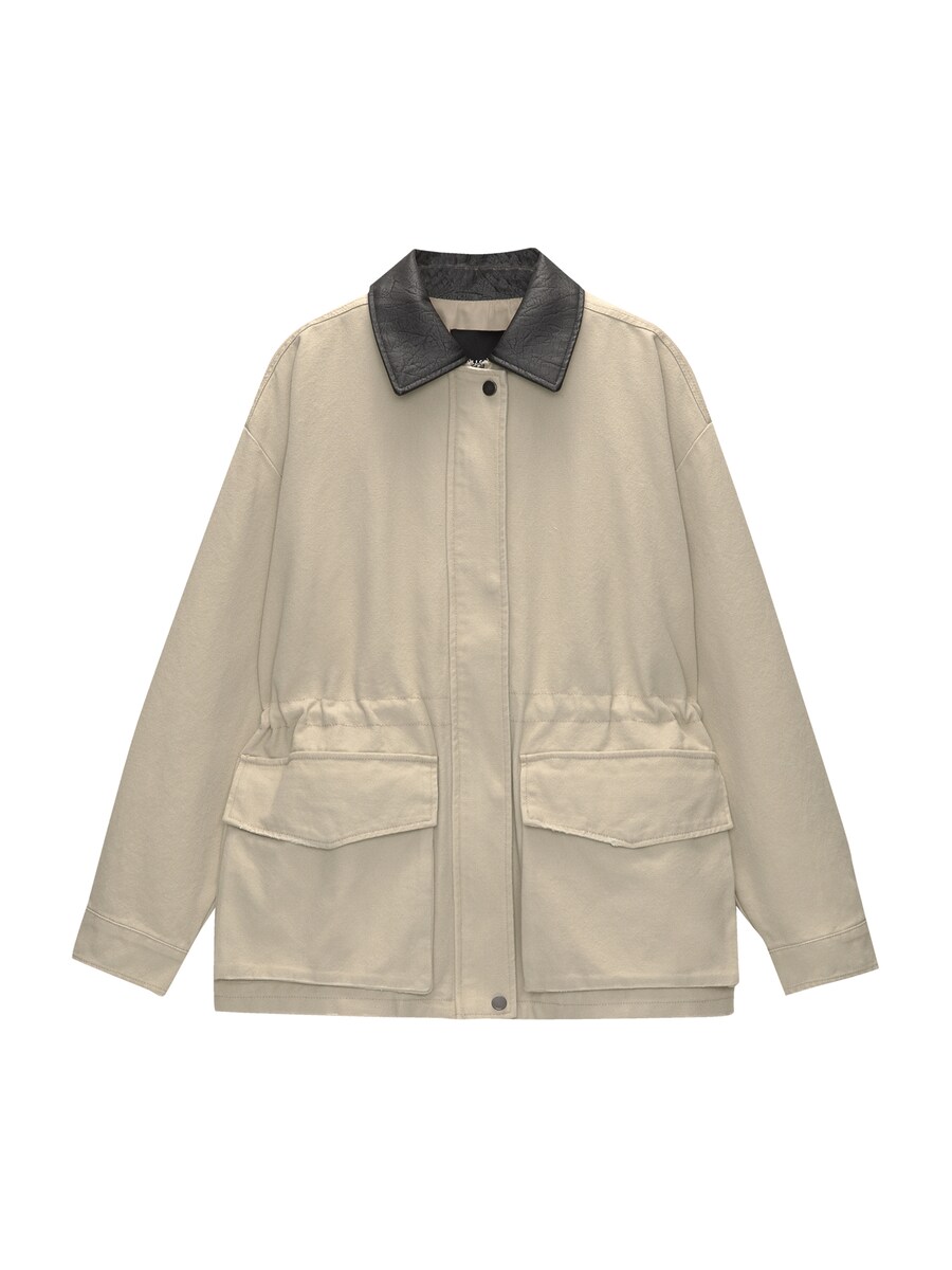 

Куртка межсезонная Pull&Bear, песочный