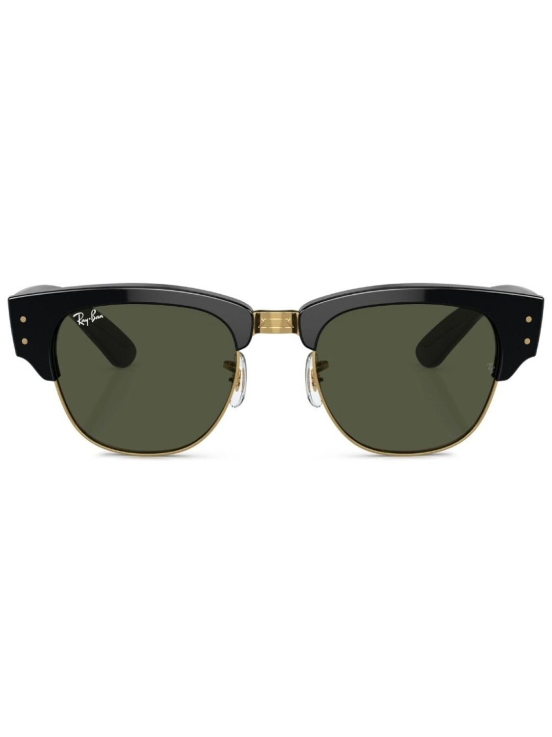 

Ray-Ban солнцезащитные очки Mega Clubmaster в квадратной оправе, черный
