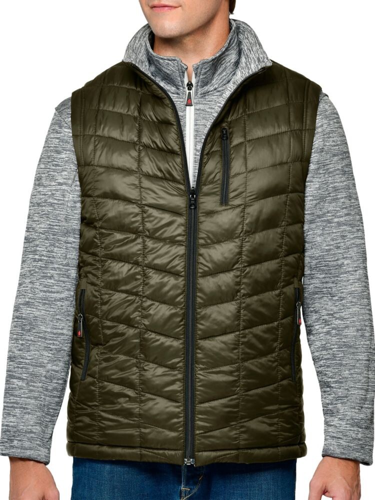 

Двусторонний жилет-пуховик Thermostyles, цвет Olive