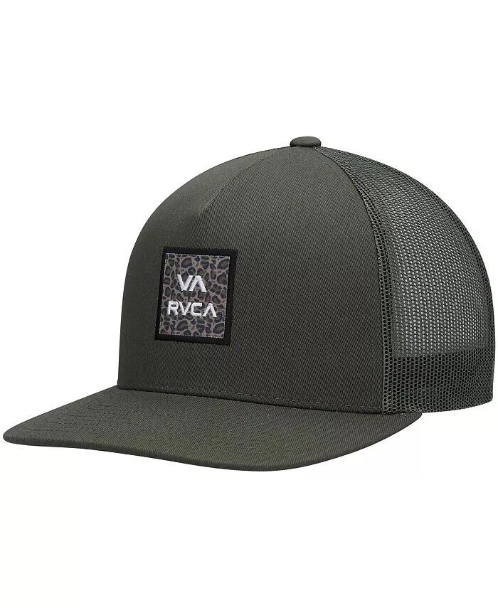 

Мужская оливковая кепка Trucker Snapback с принтом Wordmark VA ATW Rvca