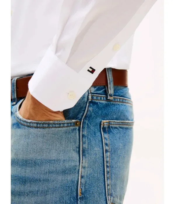 Рубашка с гибким воротником regular fit Tommy Hilfiger, белый — фото 4