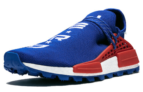 Adidas NMD Hu Pharrell X Nerd Blue — фото 2