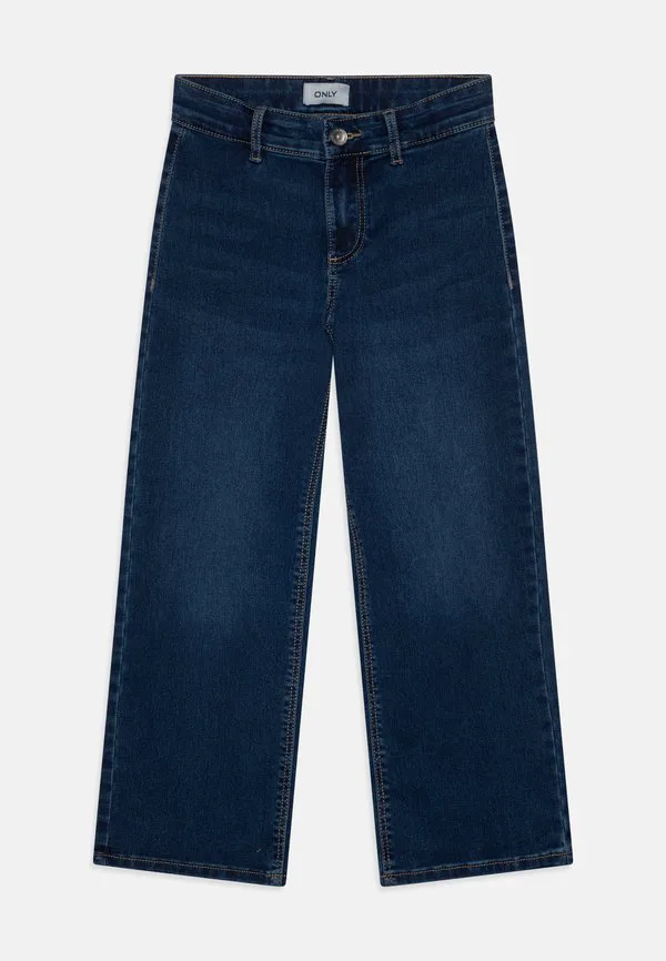 Джинсы прямого кроя kogsylvie Only Girls, Dark Blue Denim