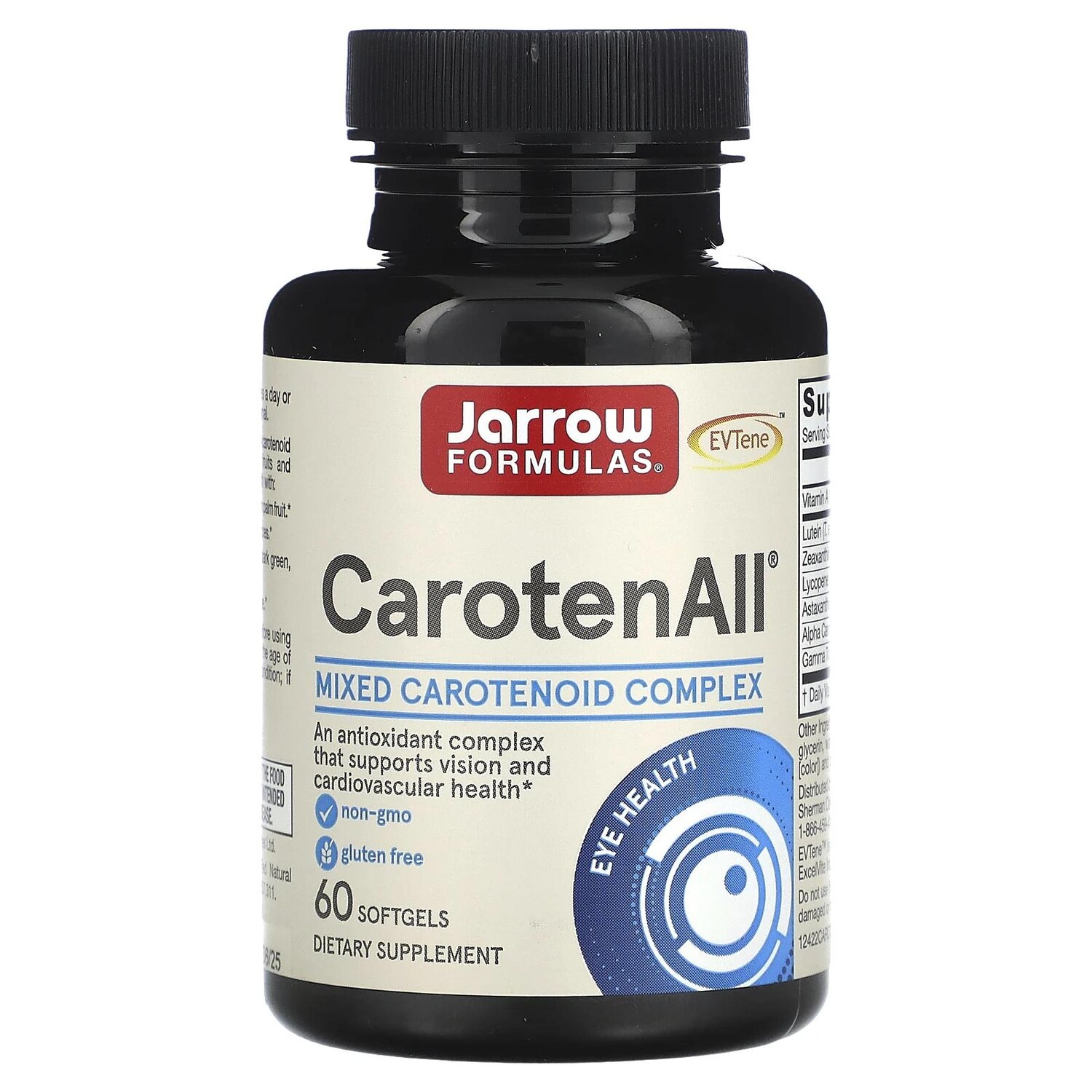 

Jarrow Formulas CarotenALL комплекс из смеси каротиноидов 60 мягких таблеток