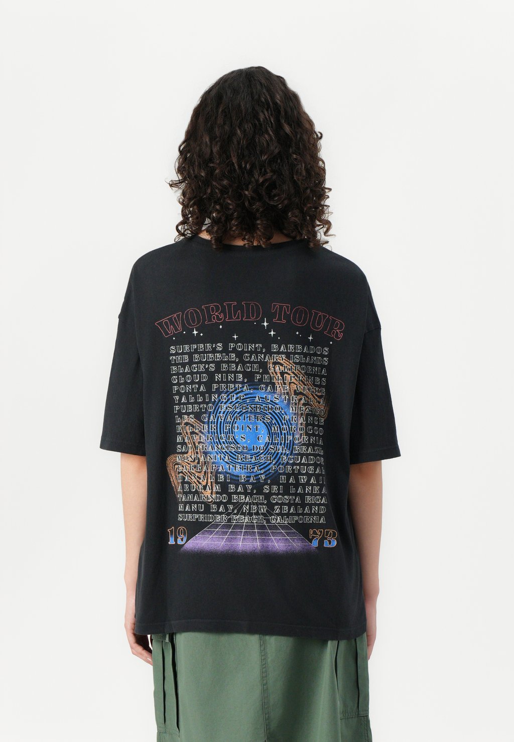 

Футболка с принтом FOCUS TOUR TEE Billabong, черный