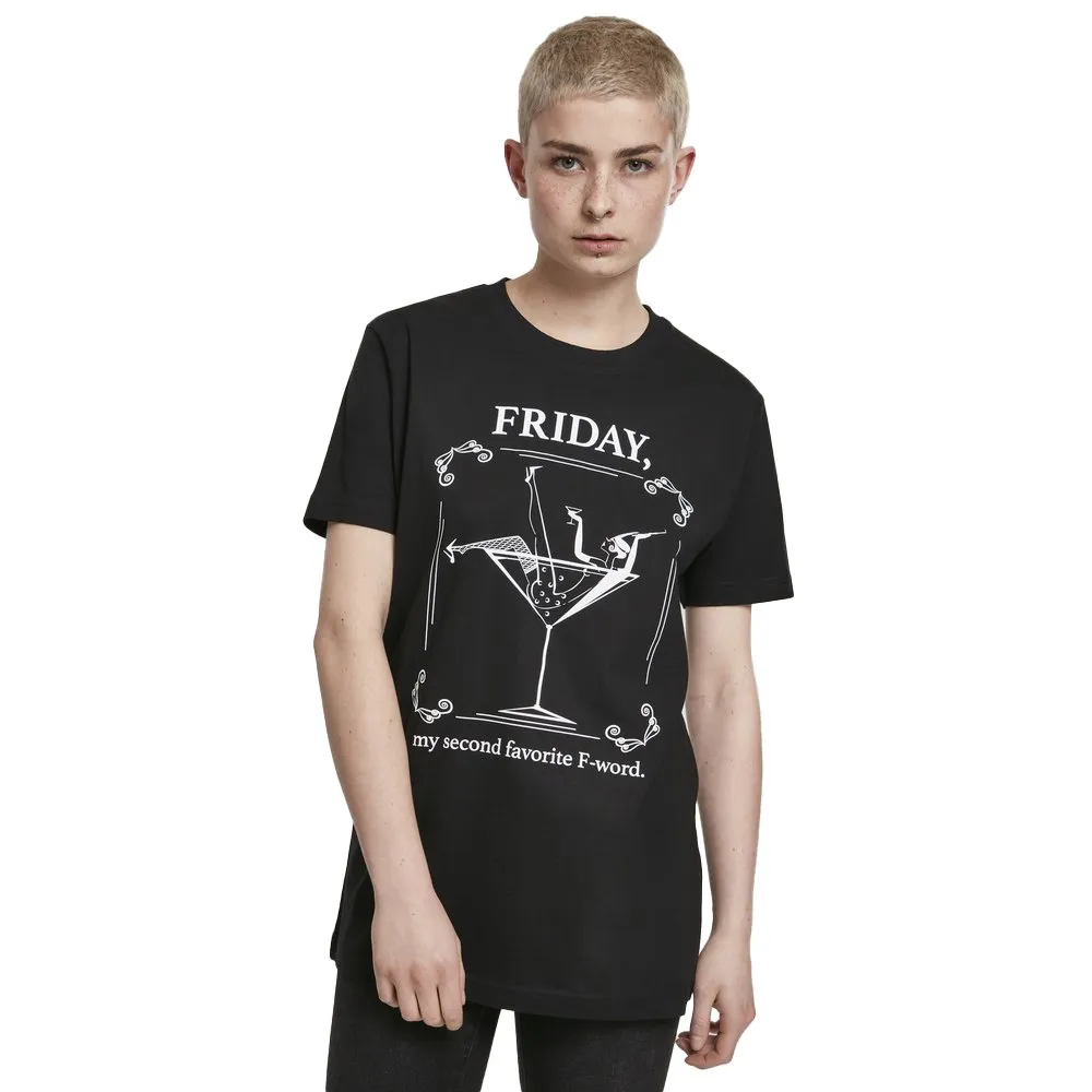 

Футболка с коротким рукавом Mister Tee F-Word, черный
