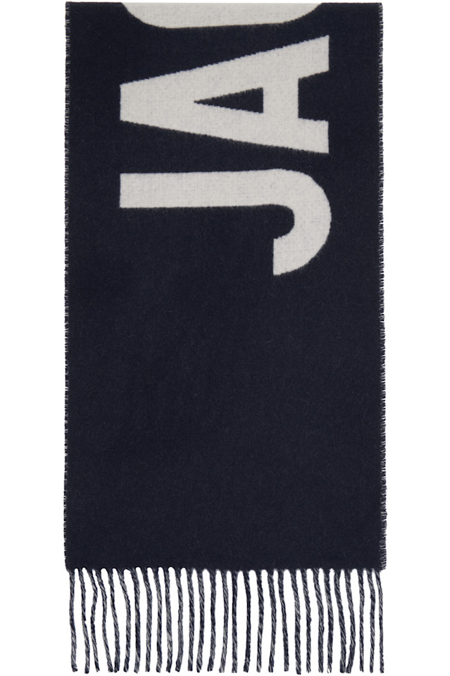 

Шарф «Jacquemus», темно-синий
