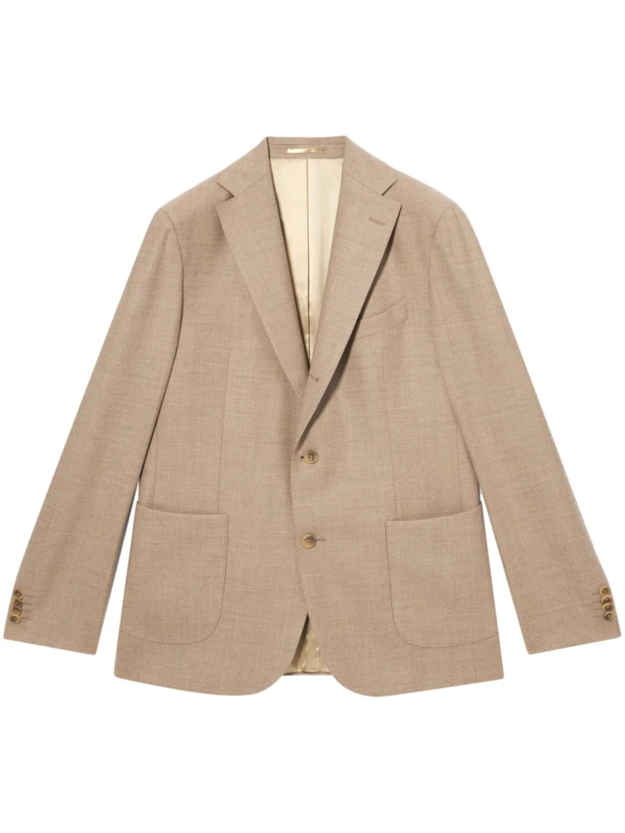 

Однобортный пиджак Brooks Brothers, нейтральный