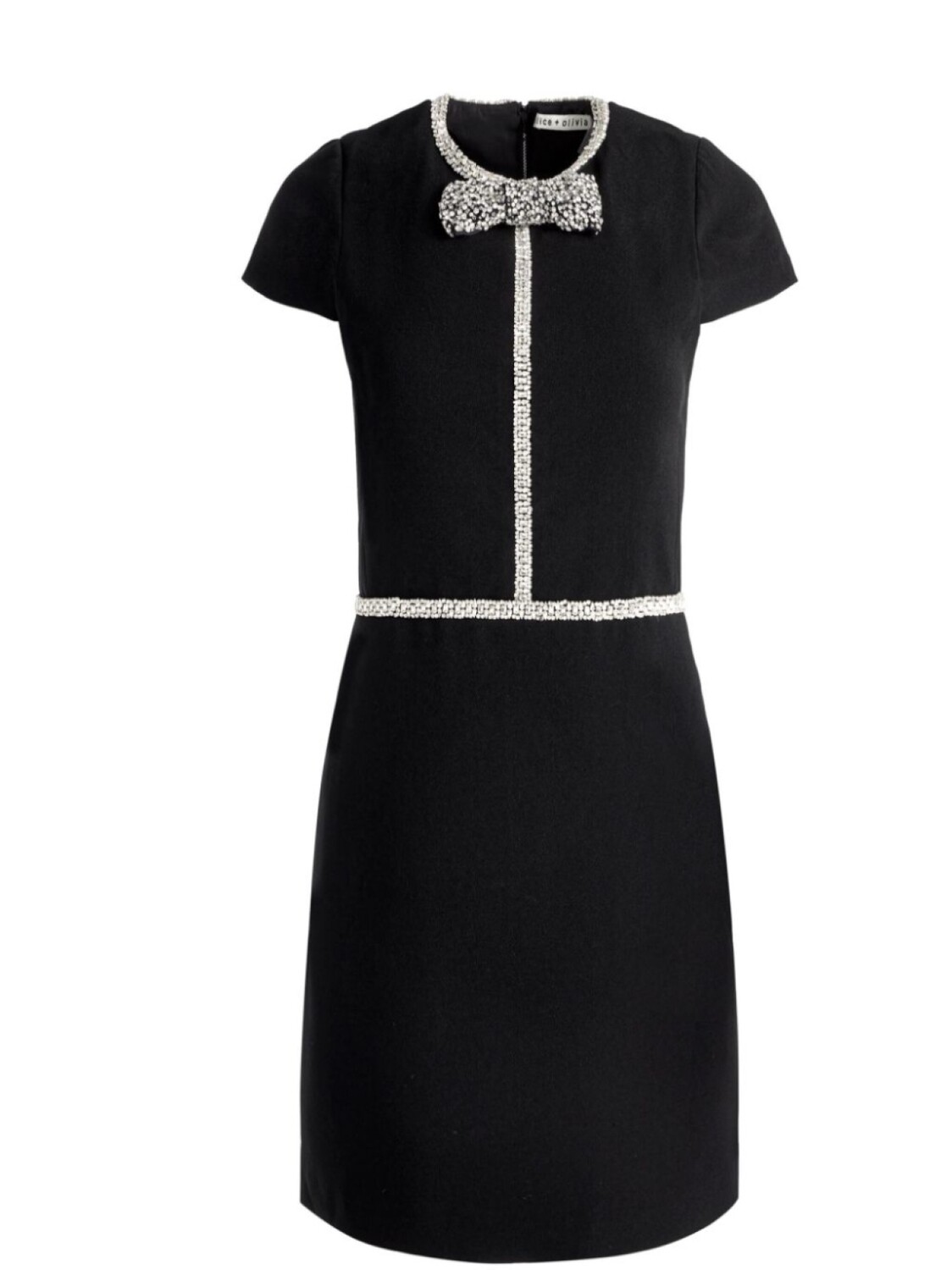 

Alice + olivia Софи мини платье, черный