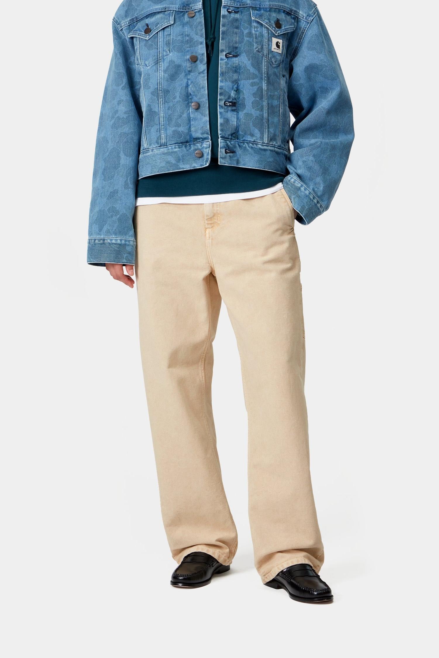 

Брюки Pierce Straight - Chalk Wash из органического хлопка Dearborn Canvas (100%) Carhartt, коричневый