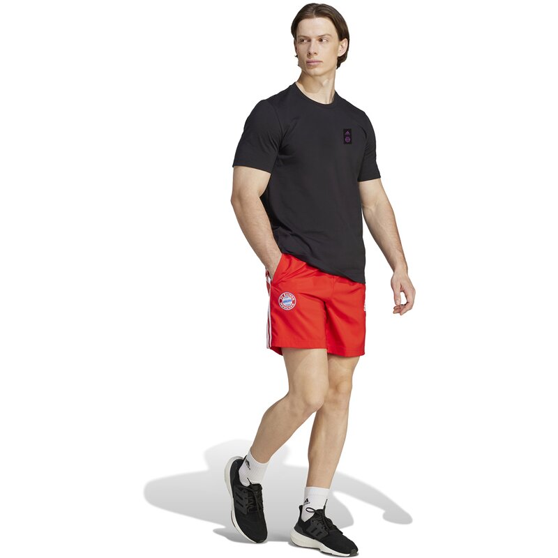 Фан-Футболка с графикой ДНК ФК «Бавария Мюнхен» Adidas, черный — фото 4