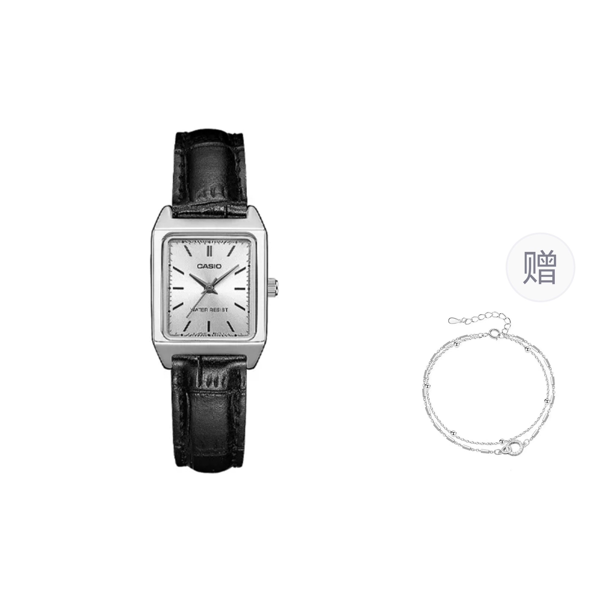 

CASIO Часы Women's Silver Watch, Silver