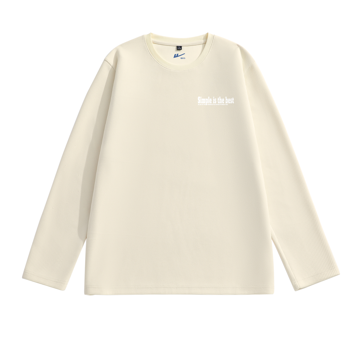 

Свитшот Unisex Crew Neck Moderate Heavyweight WARRIOR, светло-бежевый