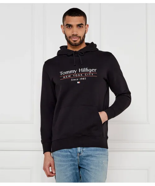 

Толстовка Regular fit Tommy Hilfiger, черный