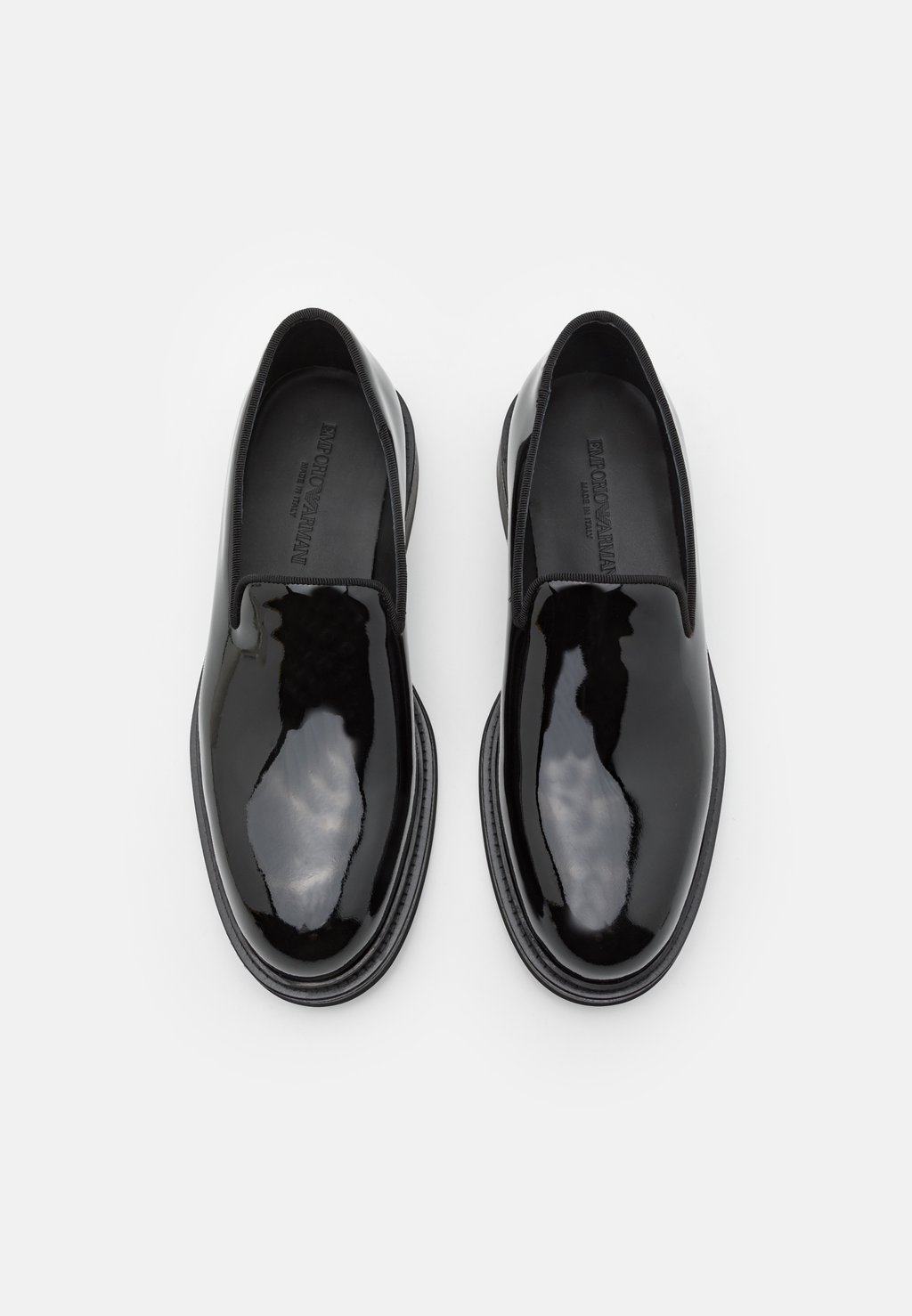 Слипоны Smart slip-ons Emporio Armani, черный — фото 4